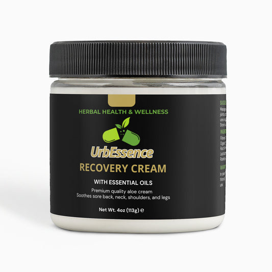 Aloe Infused Recovery Cream + Essential Oil